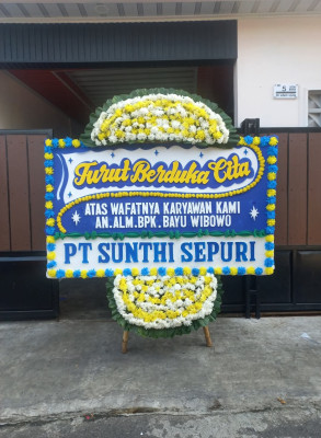 Papan Bunga Duka di Pekaitan